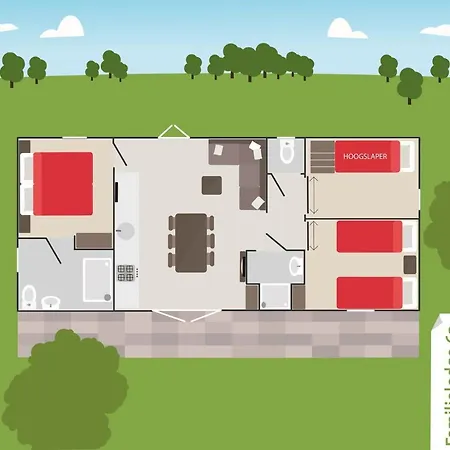 6-persoons Familielodge * Voorthuizen