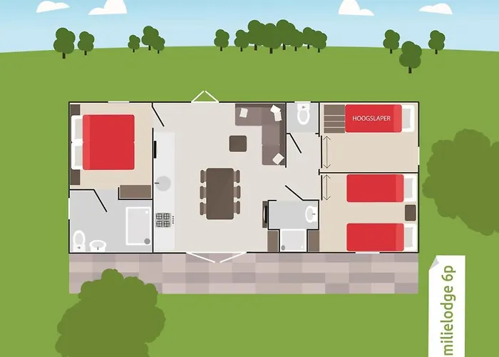 6-persoons Familielodge * Voorthuizen